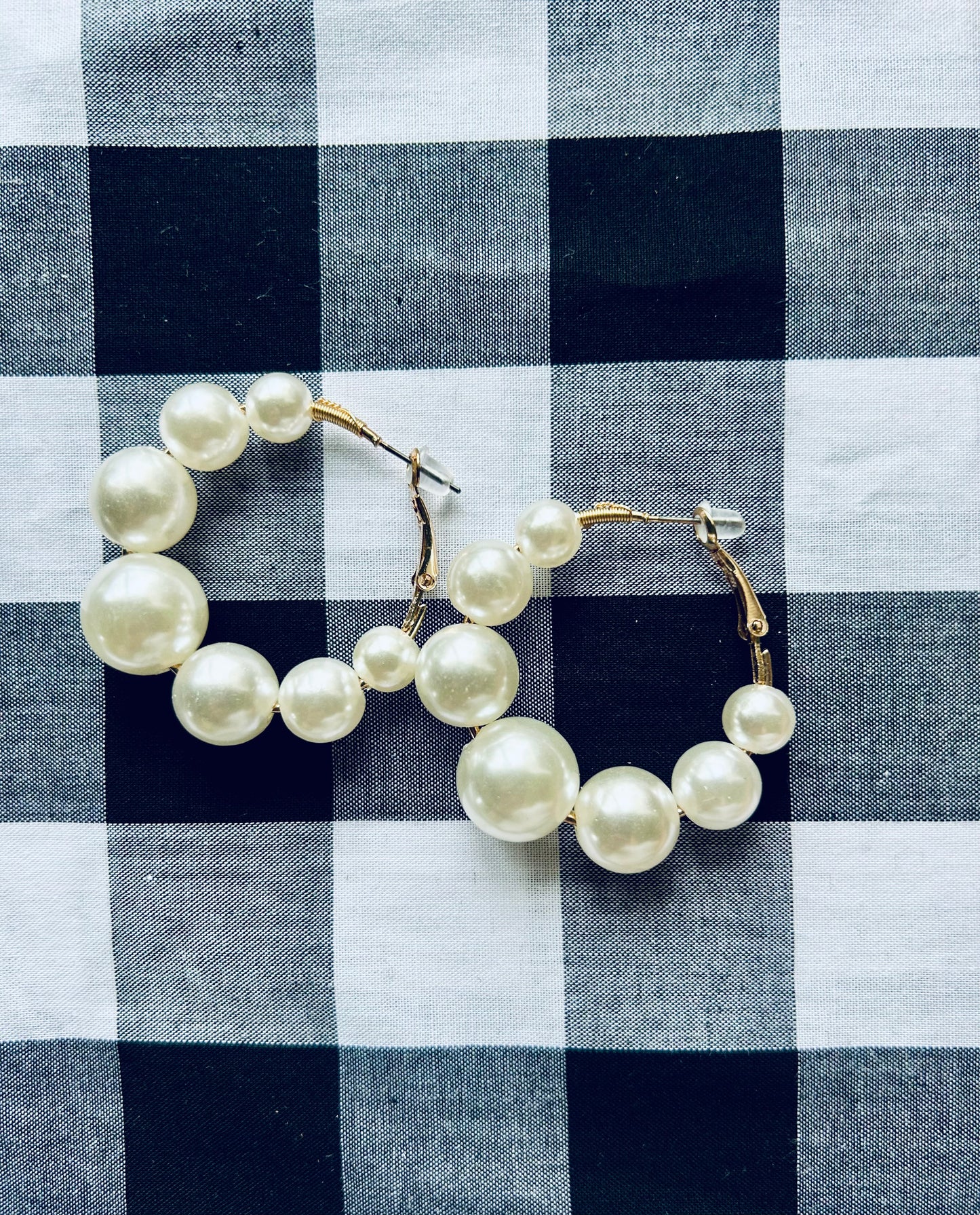 Pearl Hoops