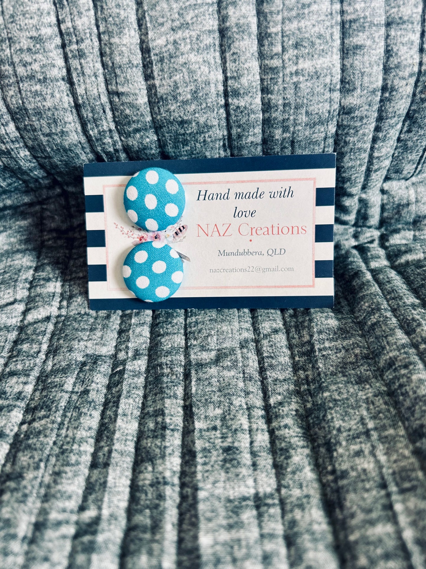 23mm Fabric Button Studs
