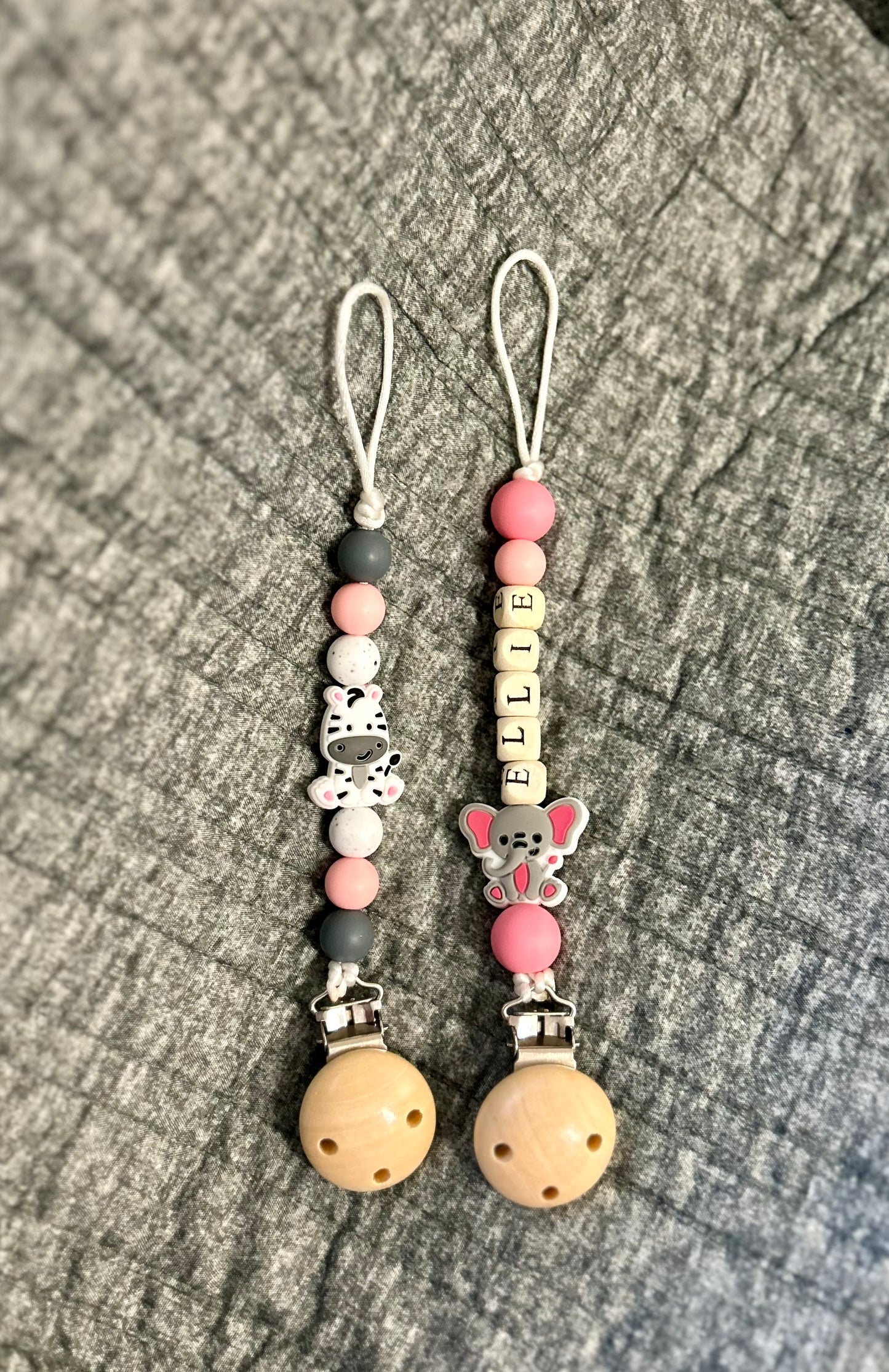 Beaded Dummy Clips