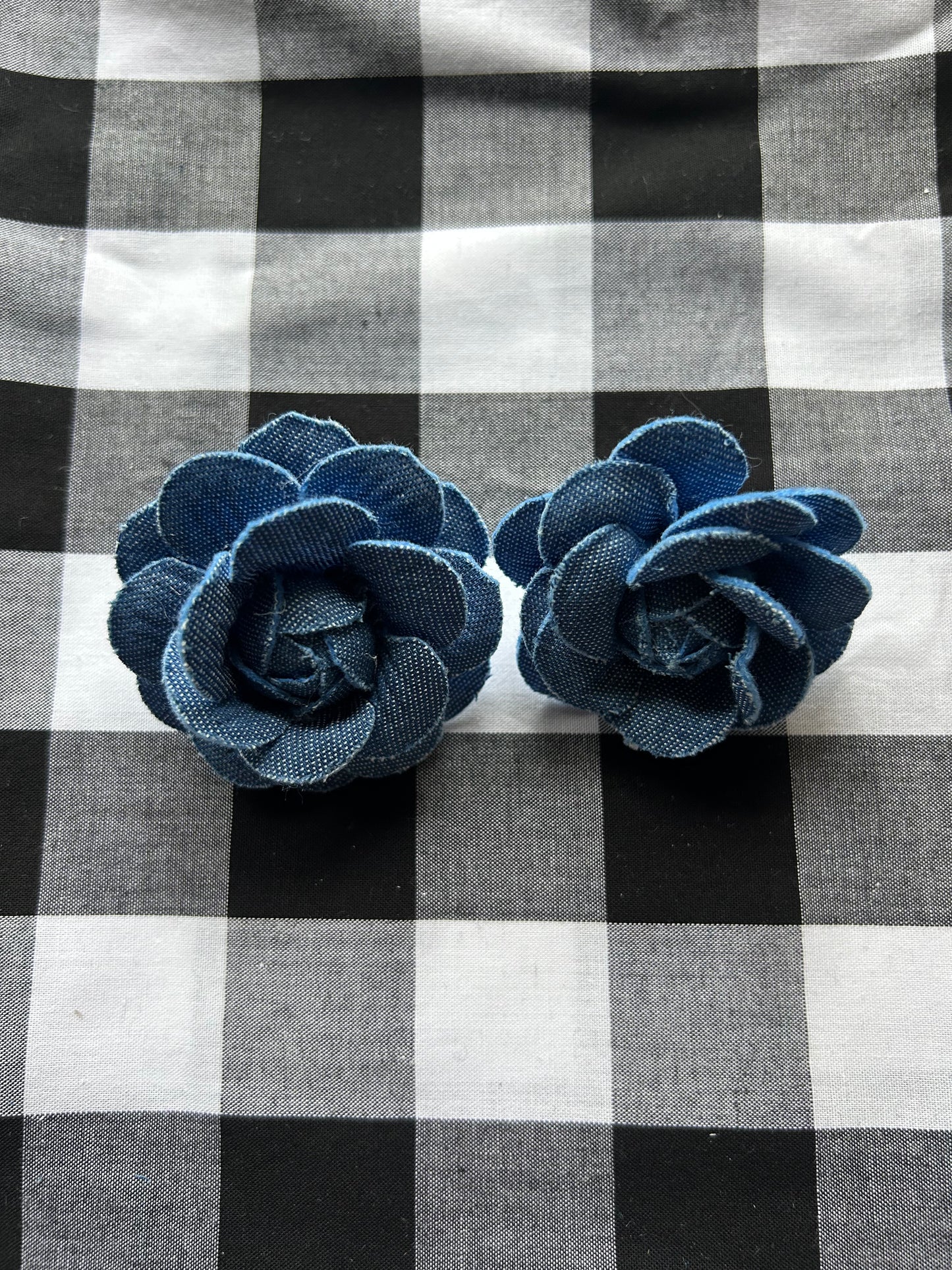 Denim Florals - DARK