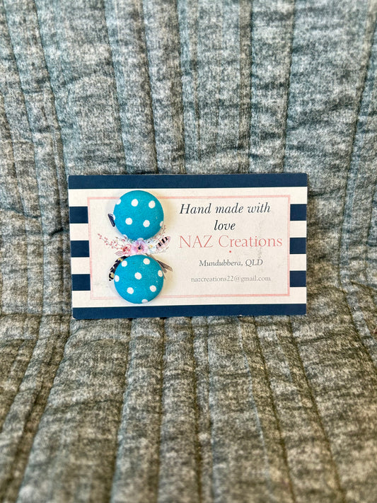 19mm Fabric Button Studs